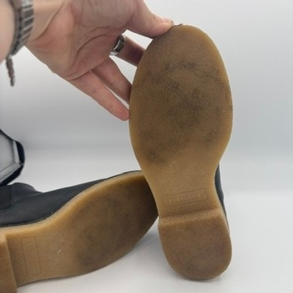 Everlane Chelsea Boot Women Sz 5 Black Leather Italian Made Classic Ankle Boot - Picture 9 of 14